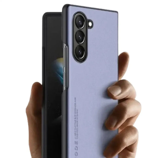Carbon Fiber & Leather Case for Samsung Galaxy Z Fold 6/5/4/3 Habicare