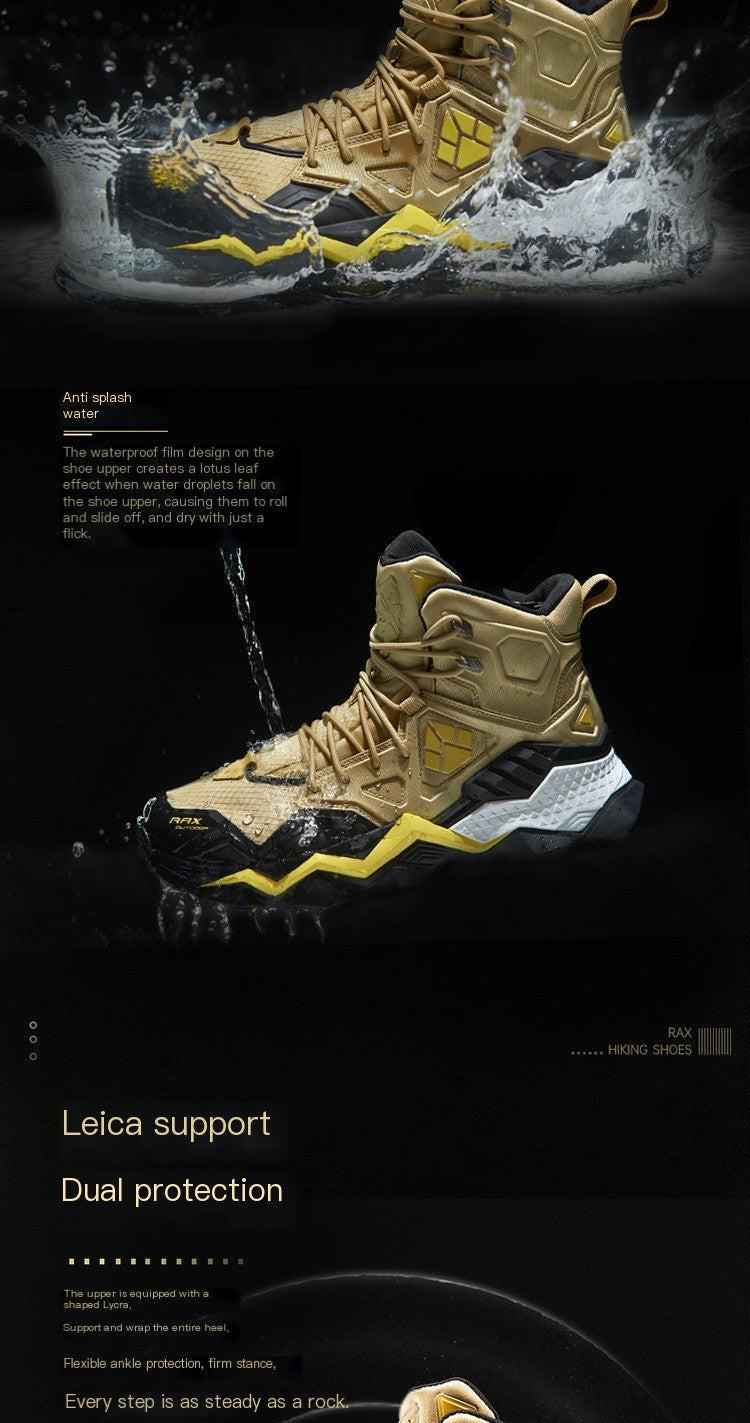 RAX Waterproof Men's Winter Hiking Boots (High-Top)