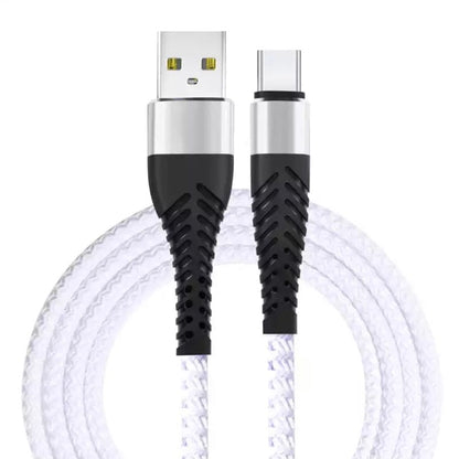 9eight5 Samsung Type C charger cable for phones and tablets, 2 meters long, durable and compatible with Samsung devices.