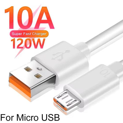 9eight5 Micro USB charger cable for Samsung phones and tablets, standard phone and tablet accessory, black and compact design
