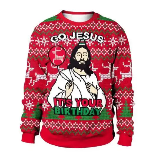 Christmas Jersey (30 designs available - Large & XL) Habicare