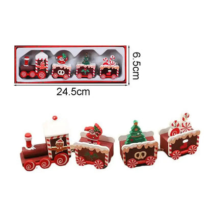 Christmas Wooden Train Habicare