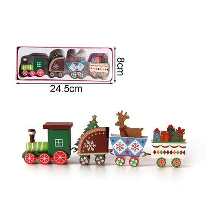 Christmas Wooden Train Habicare