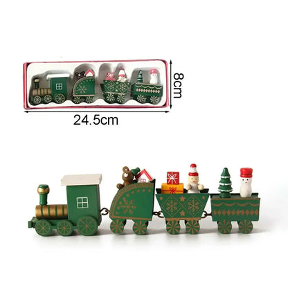 Christmas Wooden Train Habicare