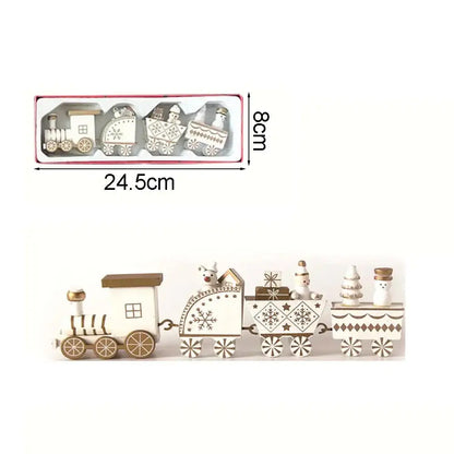 Christmas Wooden Train Habicare