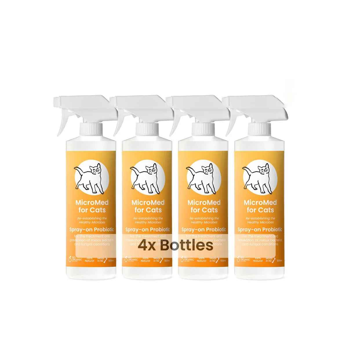 MicroMed for Cats Acute Care – 4 x 500ml Bundle