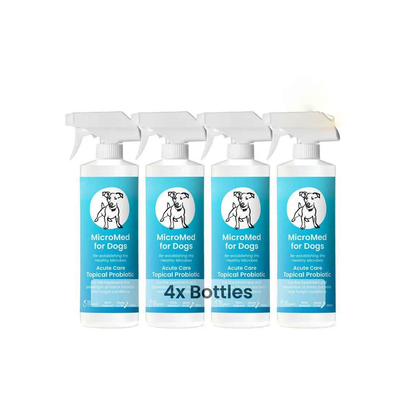 MicroMed for Dogs Acute Care – 4 x 500ml Bundle