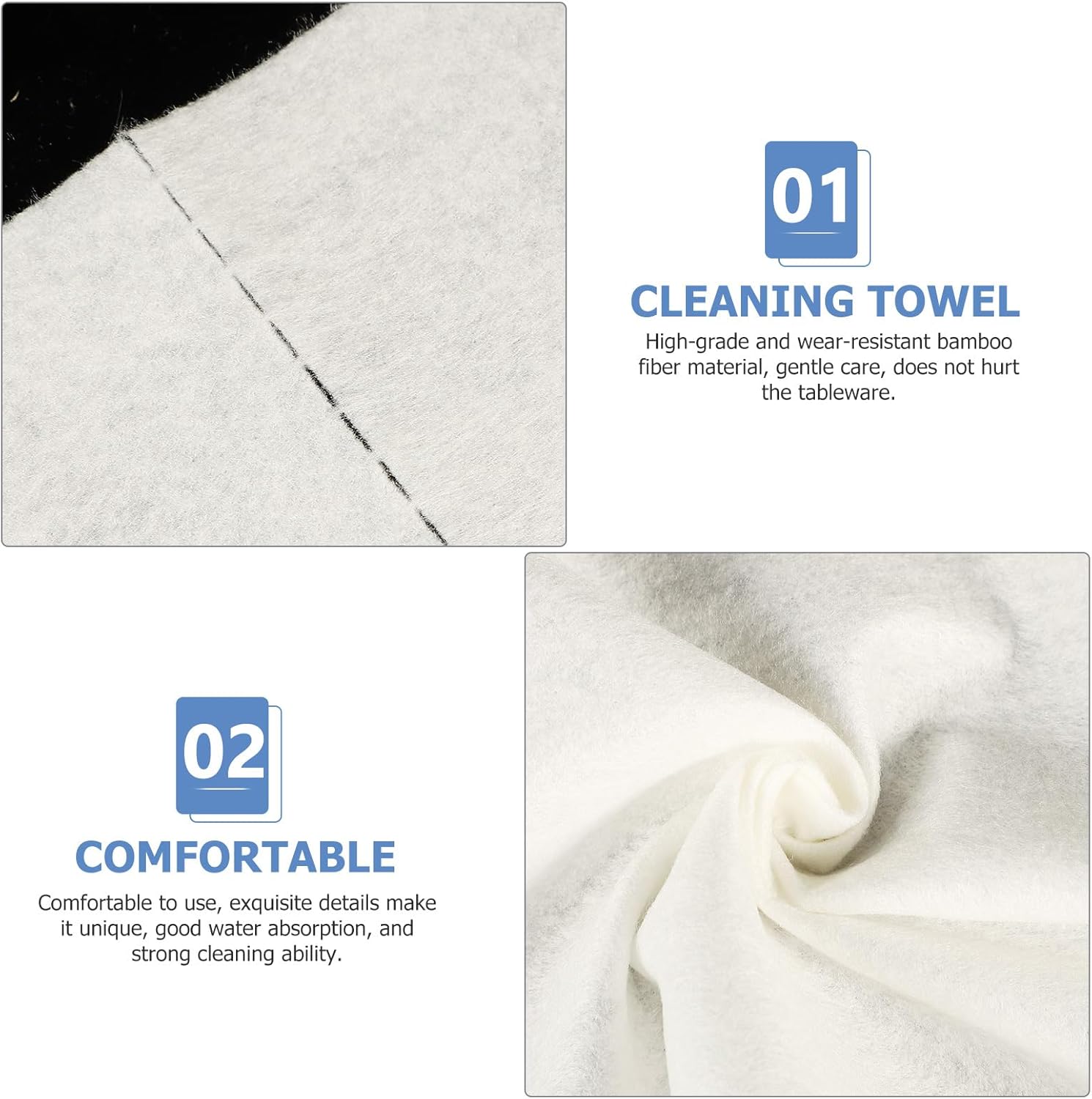 Frankly Cotton Bamboo Reusable Cleaning Wipes Nest & Stem Homewares