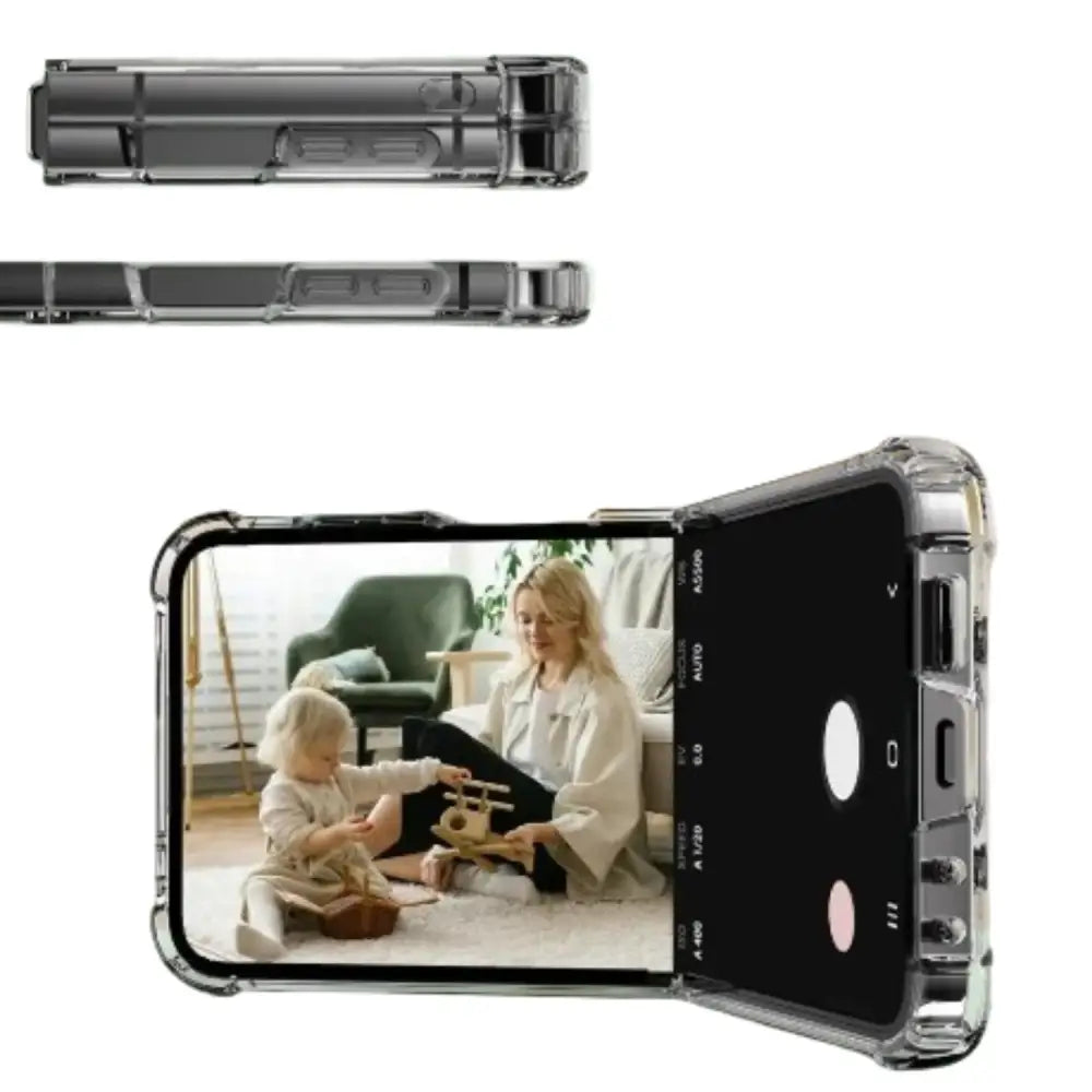 Clear Bumper Case for Samsung Z Flip Series Habicare