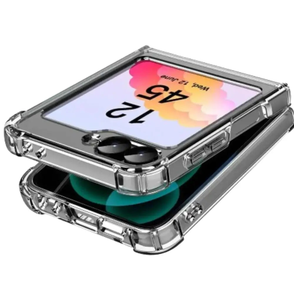 Clear Bumper Case for Samsung Z Flip Series Habicare