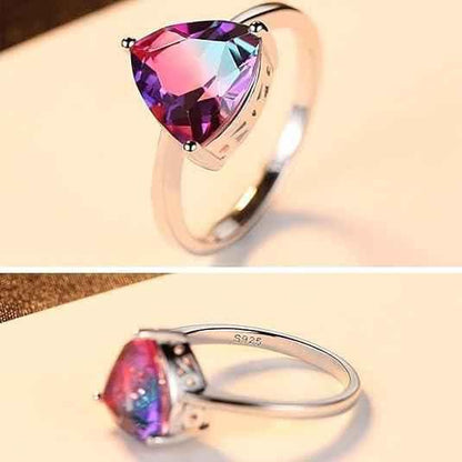 Colorful Gemstone Fashion Ring