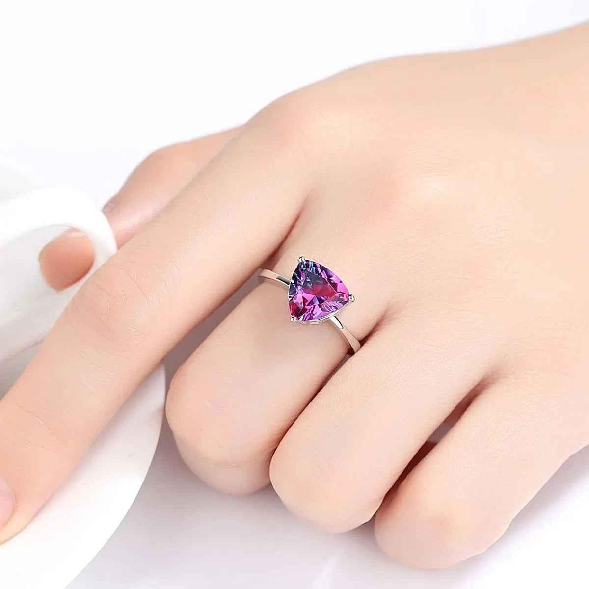 Colorful Gemstone Fashion Ring