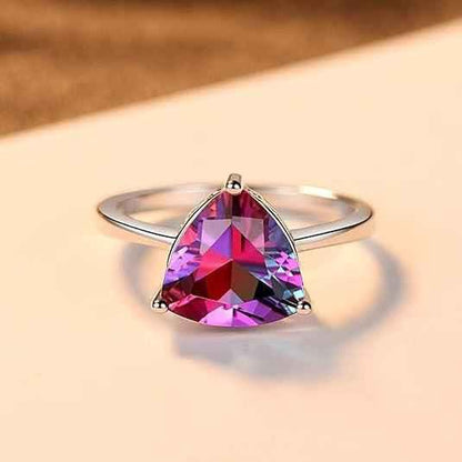Colorful Gemstone Fashion Ring