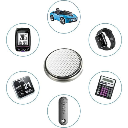Two CR2477 watch batteries from That Watch Shop, suitable for watches and electronic devices, shown in a 2-pack.