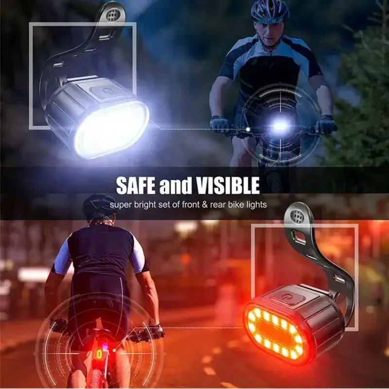 Bicycle Light Set (Front & Rear) Habicare