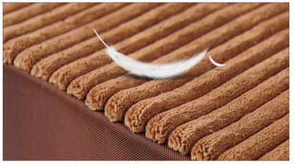 100 x 80cm M Pet Sofa Bed with L-Shaped Cushioned Support dealonline.co.nz