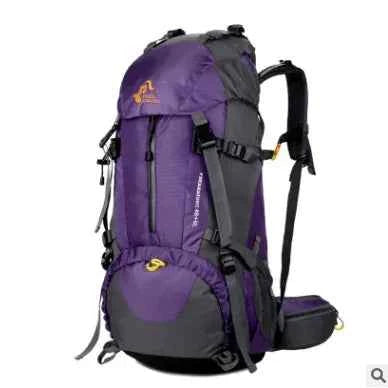 FreeKnight 60L Hiking Backpack - Lightweight Nylon Mountaineering Pack | Outdoor Adventure Rucksack