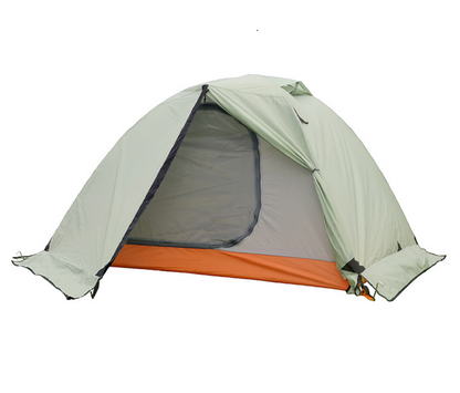 3-Person Double-Layer Four-Season Mountaineering Tent with Snow Skirt ECOTREK