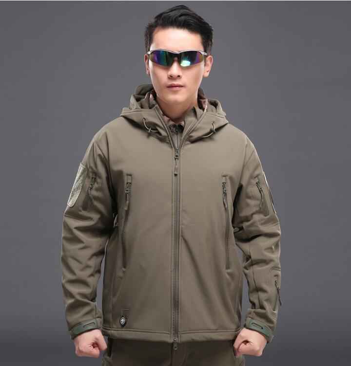 TAD Softshell Outdoor Jacket, Waterproof 3-in-1 Camouflage