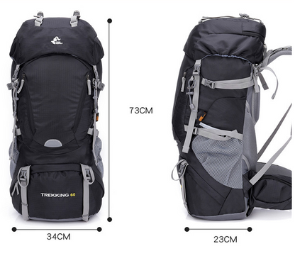 60L Camping Backpack – Ideal for Hiking, Climbing and Mountaineering ECOTREK
