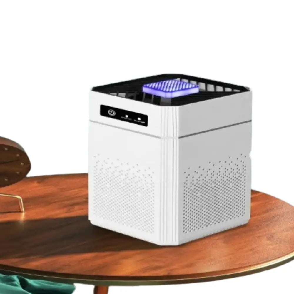 Desktop Negative Ion Air Purifier – Portable HEPA Air Cleaner & Odor Remover Habicare