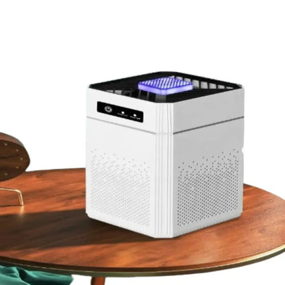 Desktop Negative Ion Air Purifier – Portable HEPA Air Cleaner & Odor Remover Habicare