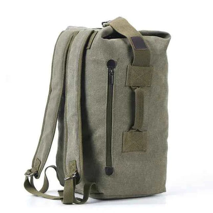 Waterproof Canvas Hiking Backpack - High Capacity Travel Pack in 2 Sizes | Outdoor Adventure Rucksack
