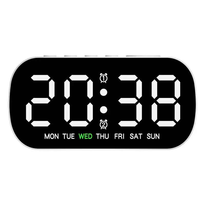 Digital Alarm Clock – USB Powered LED (different colours available) Habicare