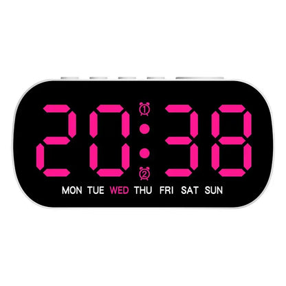 Digital Alarm Clock – USB Powered LED (different colours available) Habicare