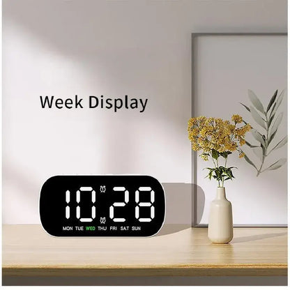 Digital Alarm Clock – USB Powered LED (different colours available) Habicare