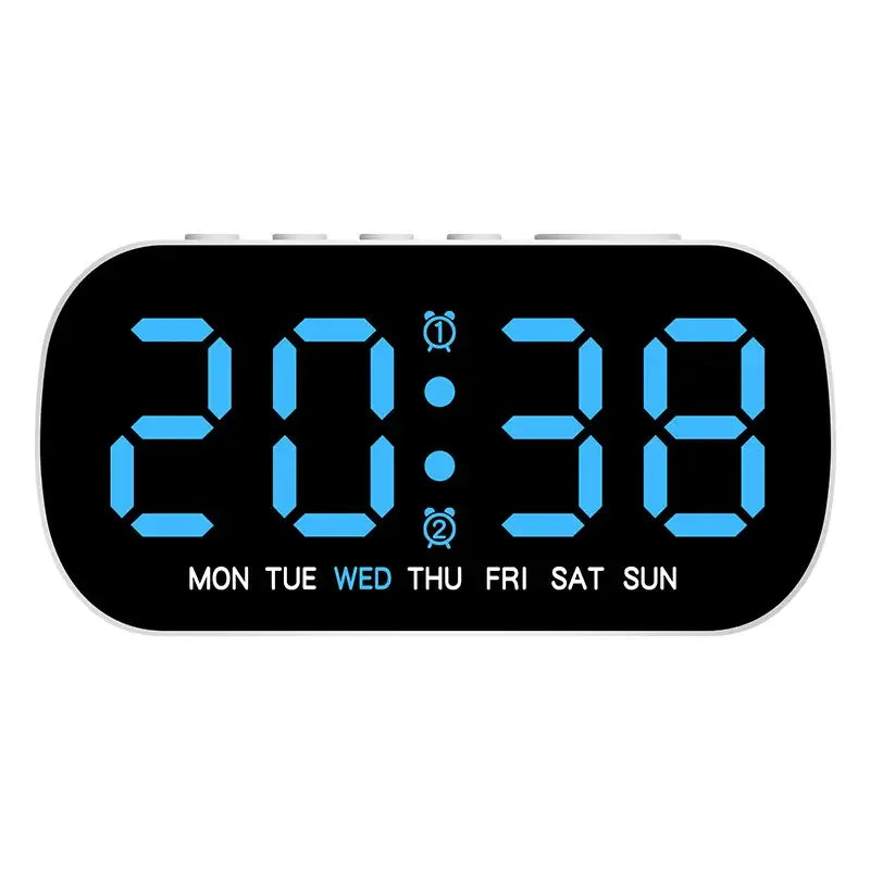 Digital Alarm Clock – USB Powered LED (different colours available) Habicare