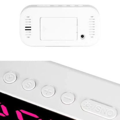 Digital Alarm Clock – USB Powered LED (different colours available) Habicare