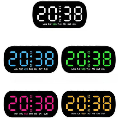 Digital Alarm Clock – USB Powered LED (different colours available) Habicare