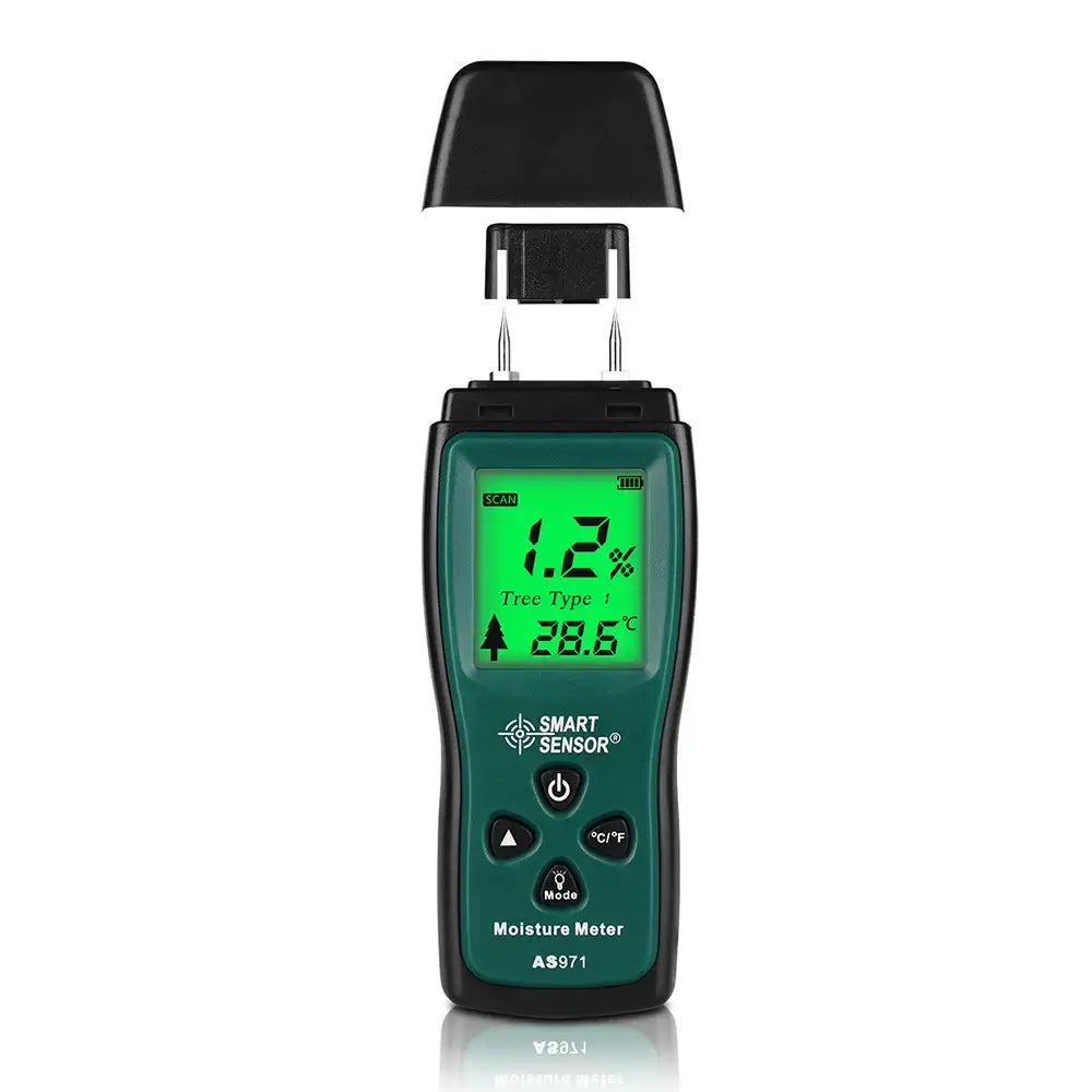 Digital Wood Moisture Meter (AS971) Habicare