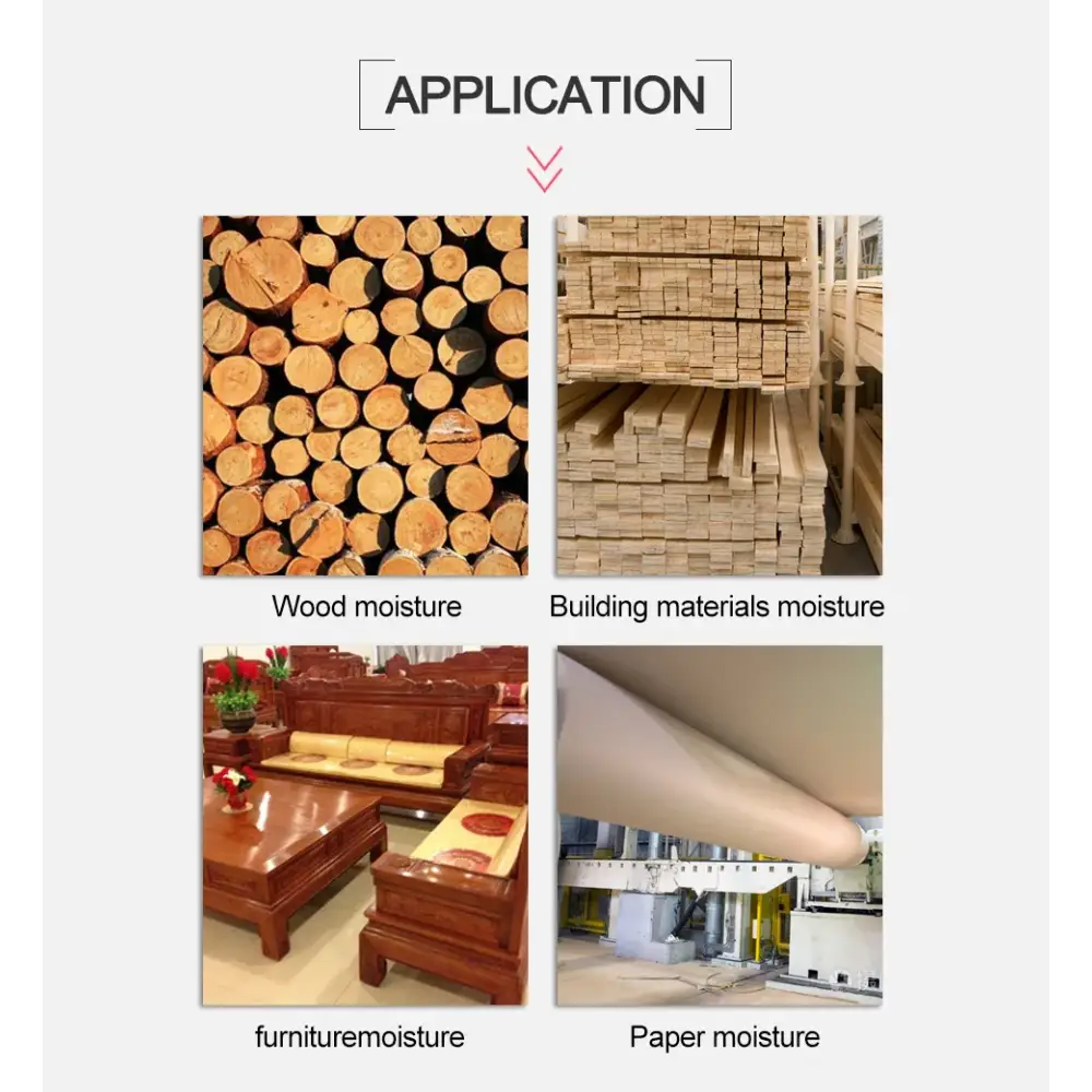 Digital Wood Moisture Meter (AS971) Habicare