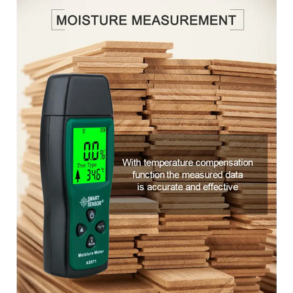 Digital Wood Moisture Meter (AS971) Habicare