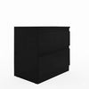 Monaco' Black Bedside Table