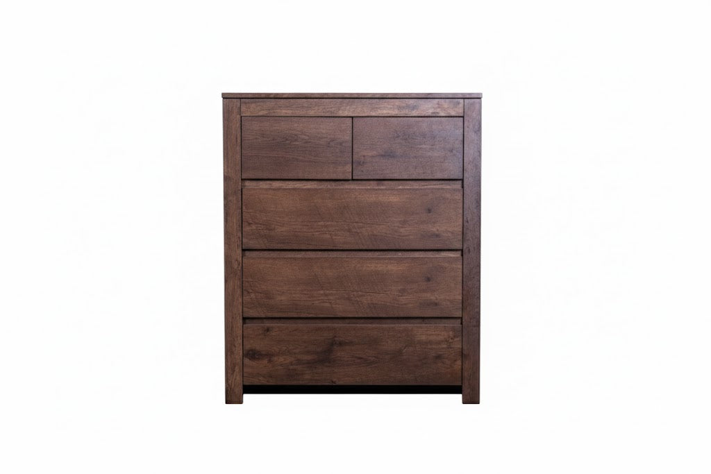 'Byron' Dark Oak Tall Boy sue-e furniture