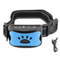 Dog Anti Barking Collar Beeping Chargeable Dog Training Device (Blue) - ShopHub