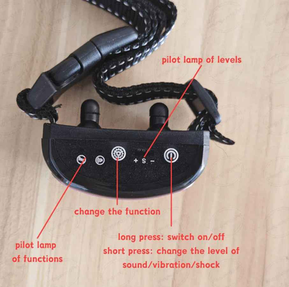 Dog Anti Barking Collar Beeping Chargeable Dog Training Device
