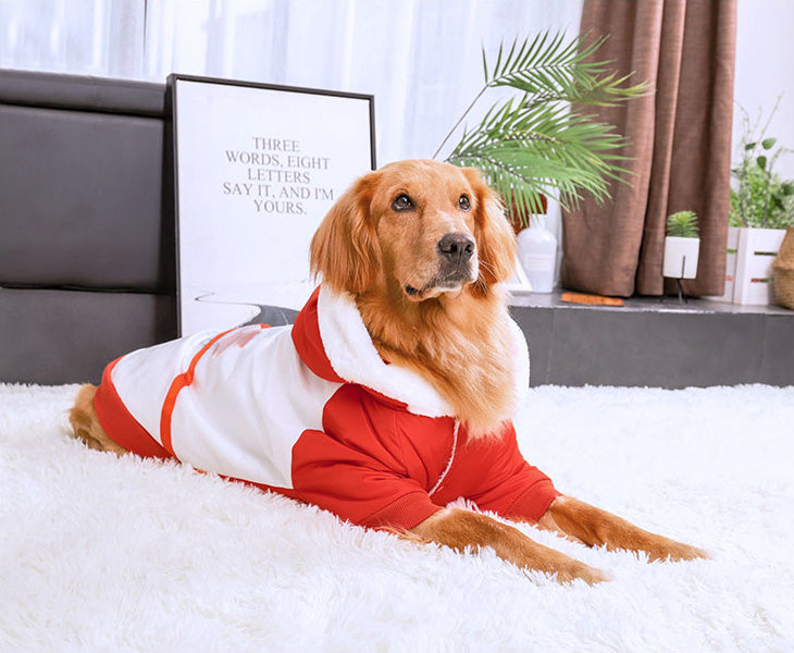 Dog Coat Hoodie Pet Winter Clothes Warm and Soft Size 6XL dealonline.co.nz