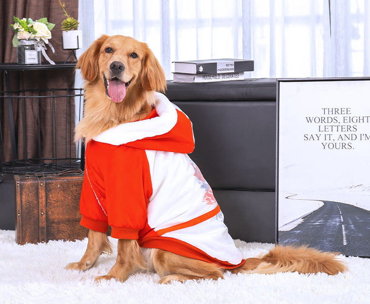 Dog Coat Hoodie Pet Winter Clothes Warm and Soft Size 6XL dealonline.co.nz