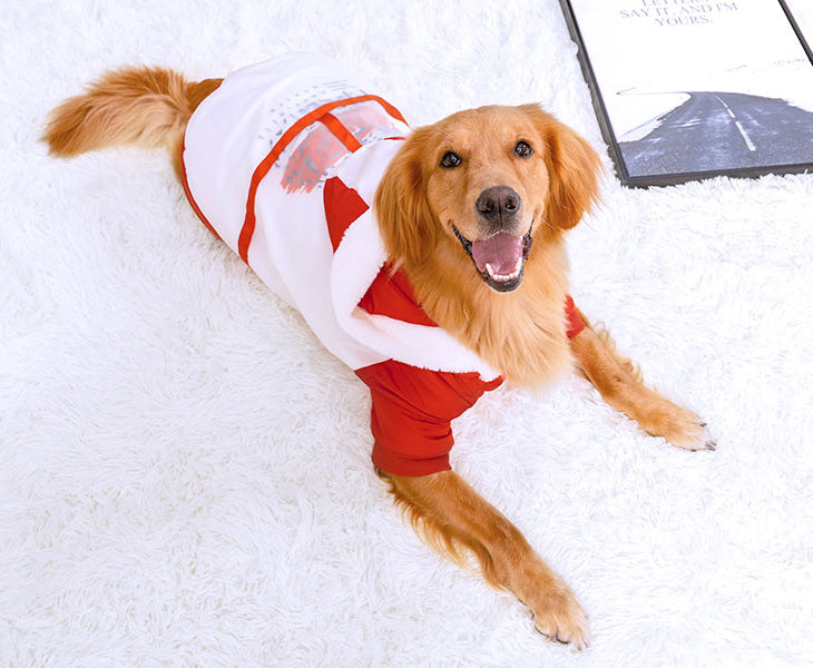 Dog Coat Hoodie Pet Winter Clothes Warm and Soft Size 6XL dealonline.co.nz