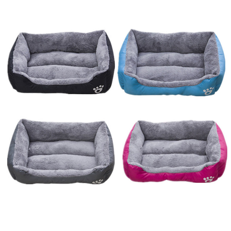 Calming Dog Bed Warming Washable Oxford with Soft Cotton and Coral Fleece dealonline.co.nz