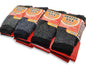 (12 Pairs) Men's Thermal Crew/Work Socks dealonline.co.nz