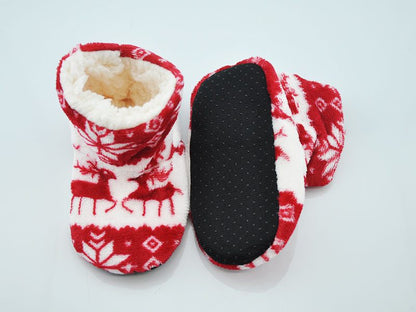 (3 Pairs) Kids Plush Warm Foot lets / Floor Socks size 20 ~ 23 dealonline.co.nz