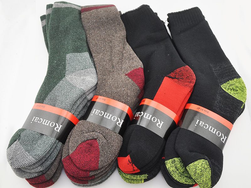 Thick Socks (12 Pairs) Men's Long Hose Crew/Work Socks Bulk Sale dealonline.co.nz