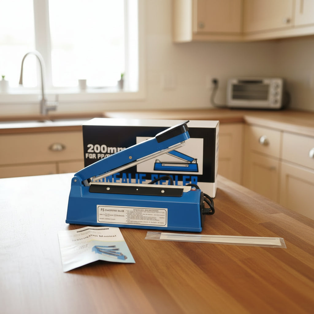 Heat Bag Sealer 200mm + 1 spare wire dealonline.co.nz