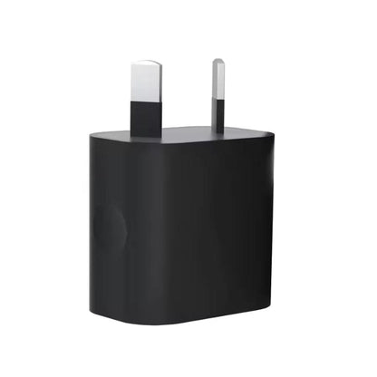 Dual USB Power Adapter Wall Plug (NZ / AUS) (Black) That Watch Shop