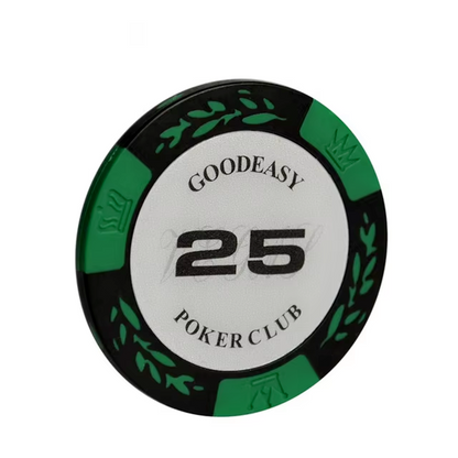 14g 25pcs Poker Chips Tokens Poker Chips Jeton Casino dealonline.co.nz